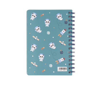 Caderno Escolar Tutete - Pandas In Space
