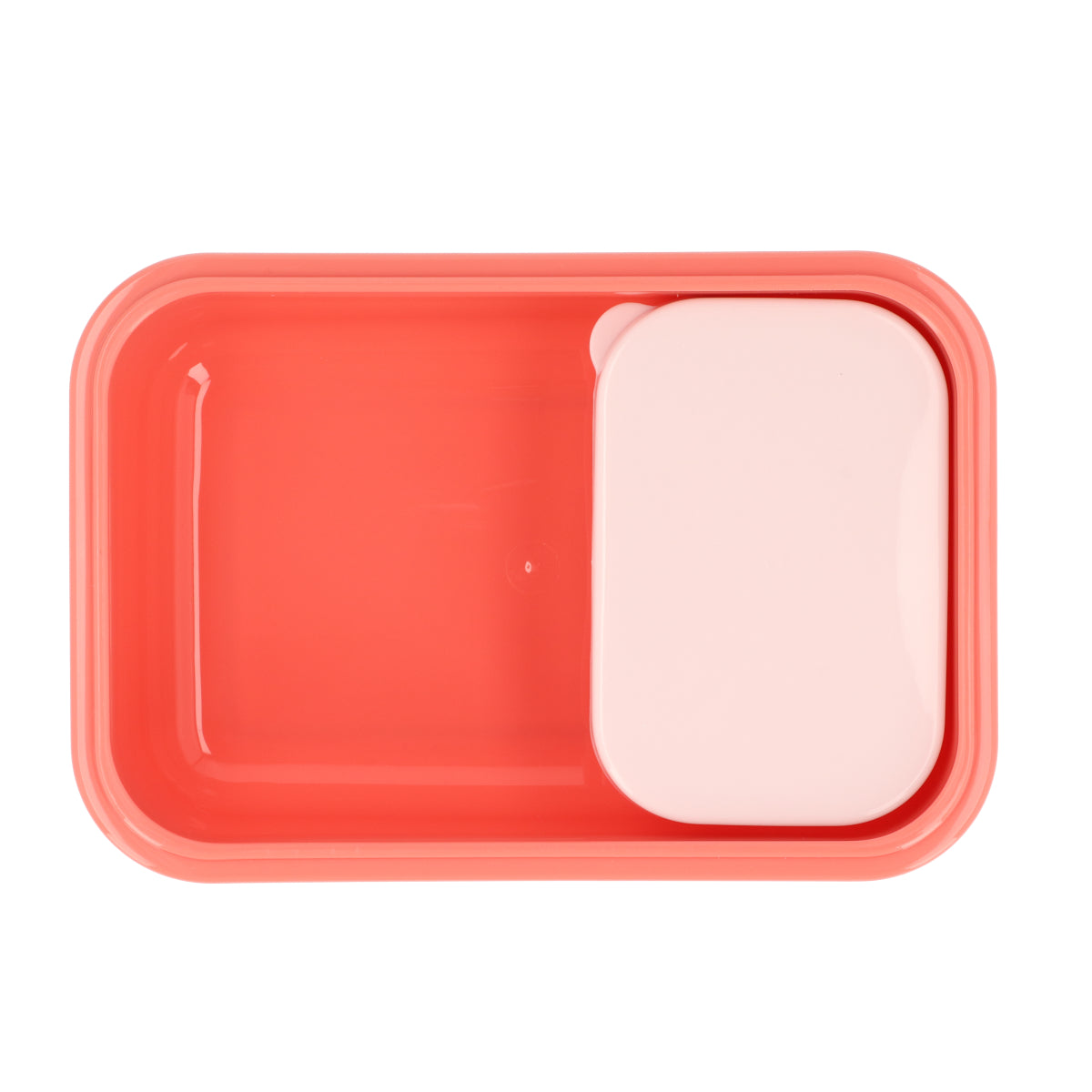 Caixa Lancheira Bento Monnëka Stripes Bloom & Blush