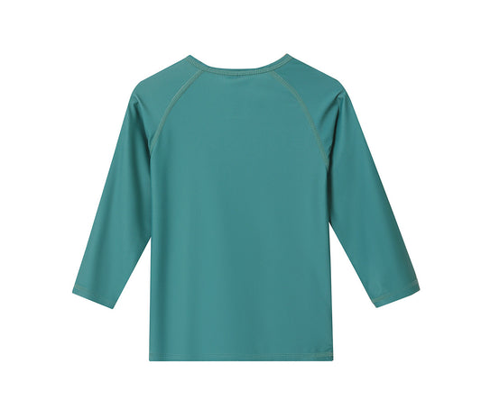Camisola de Manga Comprida c/ Proteção Solar Monnëka Whale Teal