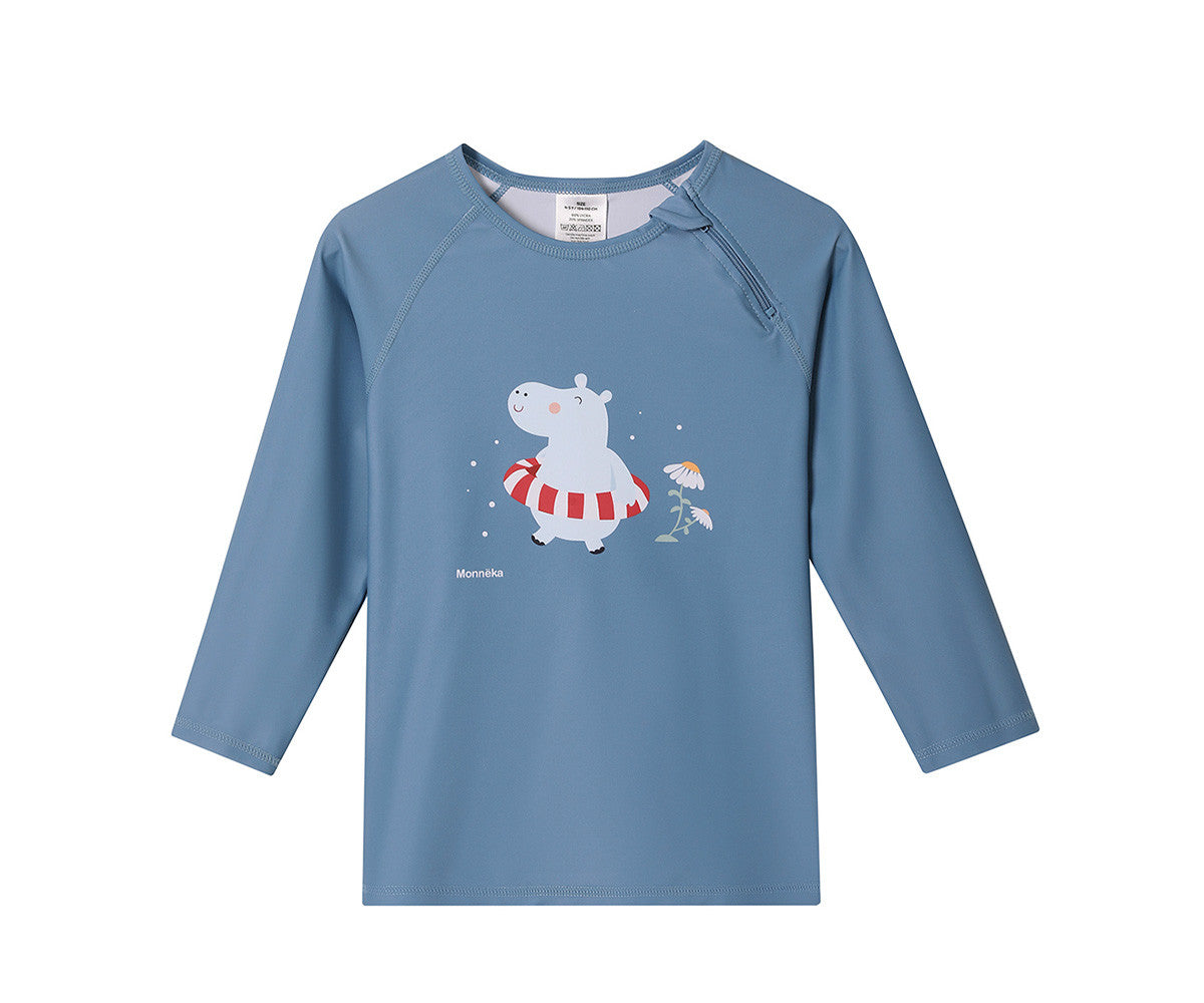 Camisola de Manga Comprida c/ Proteção Solar Monnëka Hippos