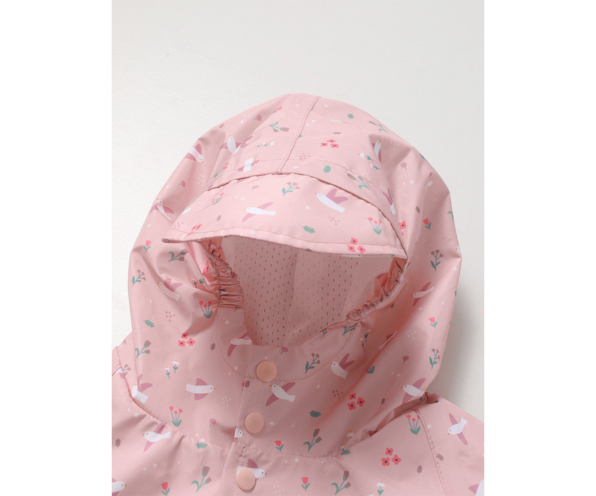 Capa de Chuva Infantil Tutete - Blossom Birds