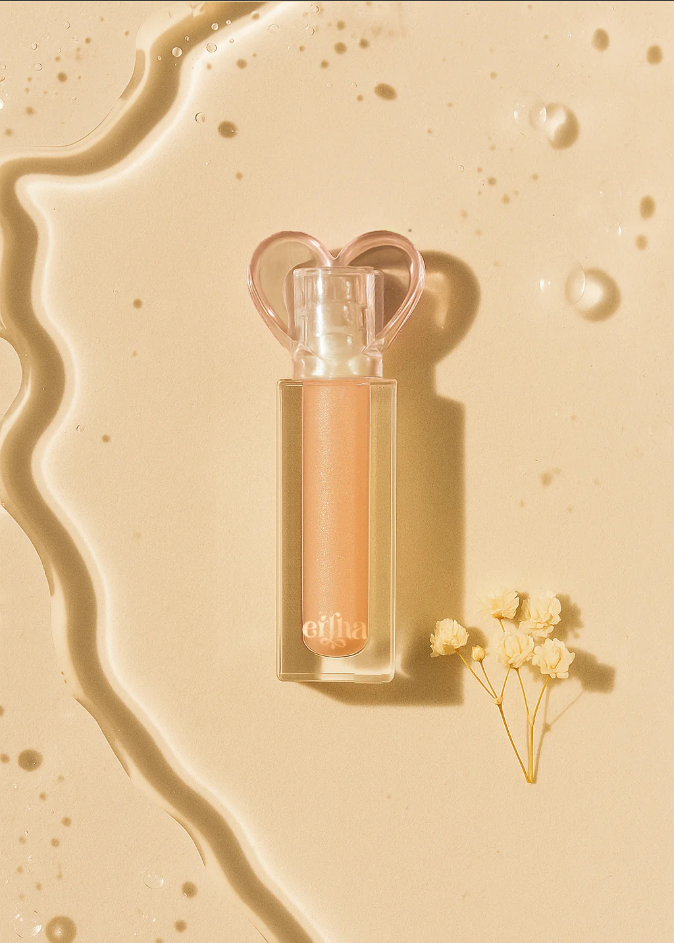 Batom Glimmies - Flavored Vegan Lip Gloss - Sparkle Sunshine - Cake Flavor