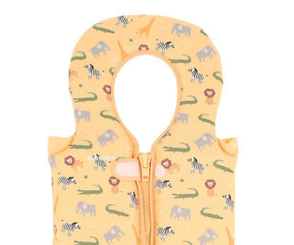 Colete Flutuador Aprendizagem 1-2 Anos Monnëka Wild Animals