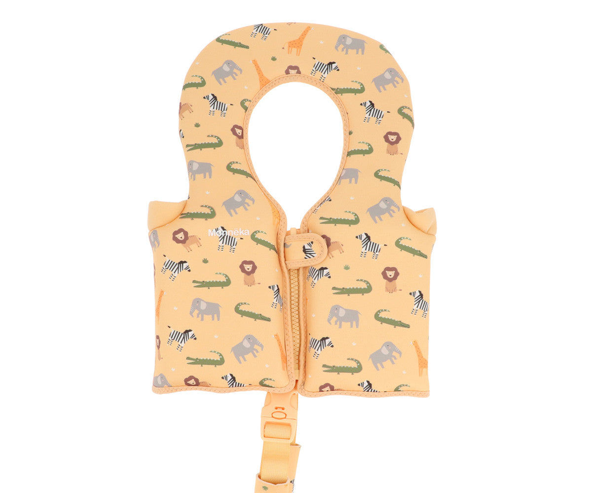 Colete Flutuador Aprendizagem 1-2 Anos Monnëka Wild Animals