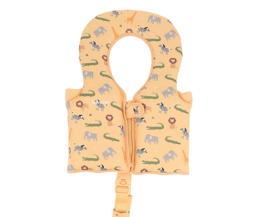 Colete Flutuador Aprendizagem 1-2 Anos Monnëka Wild Animals