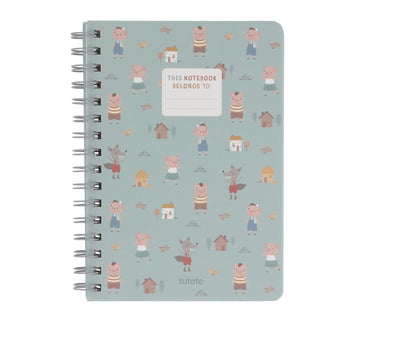 Caderno Escolar Tutete - The Three Little Pigs