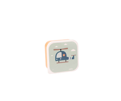 Pack 3 Caixas Lancheiras Tutete - City Cars