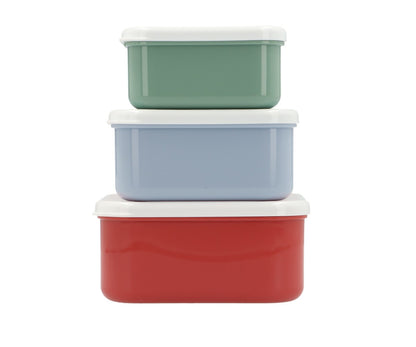 Pack 3 Caixas Lancheiras Tutete - Little Red