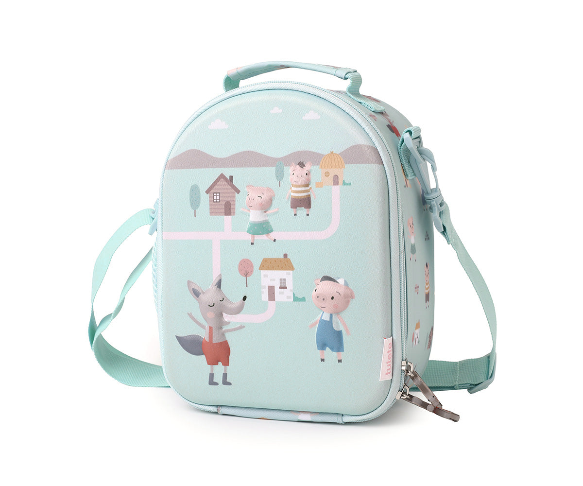 Bolsa Lanche Térmica 3D Tutete - The Three Little Pigs