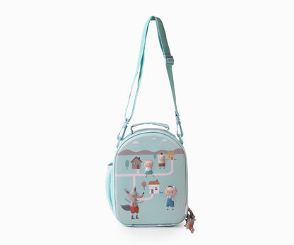 Bolsa Lanche Térmica 3D Tutete - The Three Little Pigs