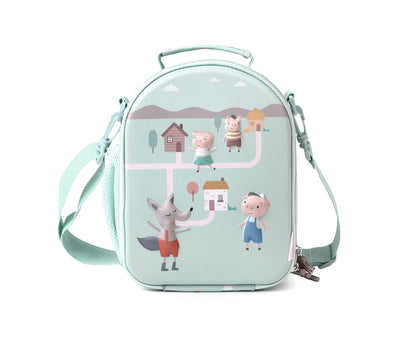 Bolsa Lanche Térmica 3D Tutete - The Three Little Pigs