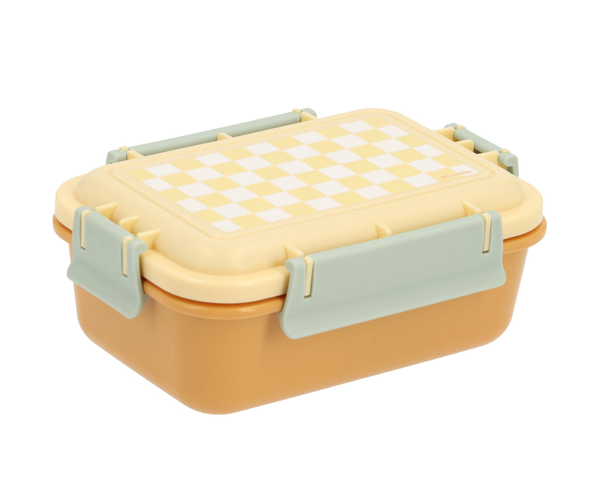 Caixa Lancheira Bento - Yellow Chess