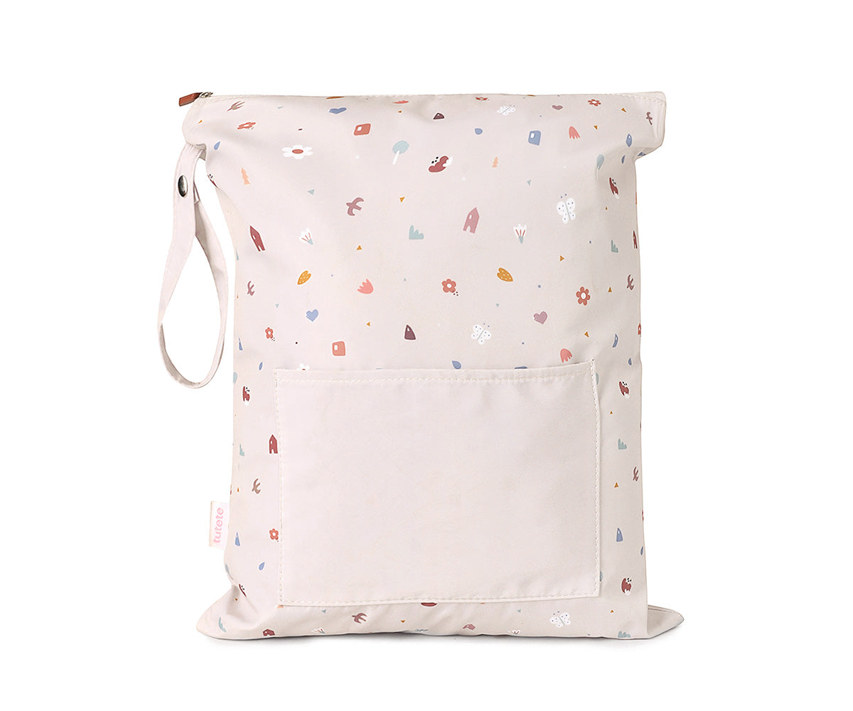 Bolsa Impermeável Grande Personalizável Tutete - Geometric Nature