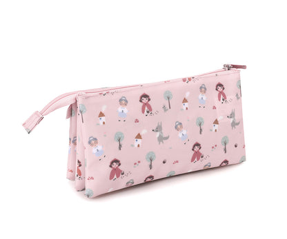 Estojo 3 Compartimentos Personalizável Tutete - Little Red