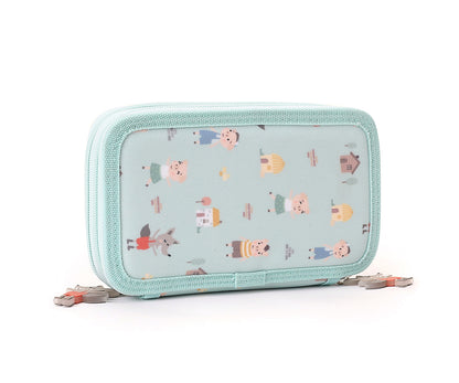 Estojo Plumier Duplo Tutete - The Three Little Pigs