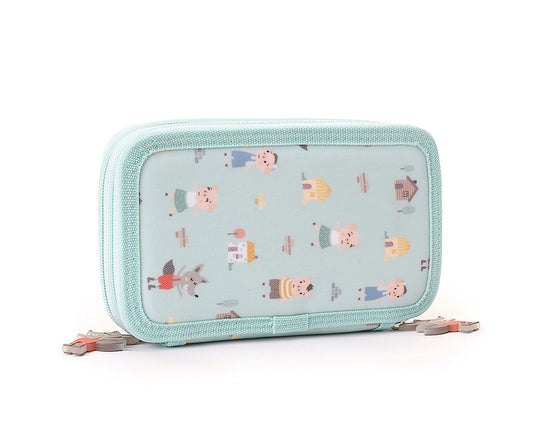 Estojo Plumier Duplo Tutete - The Three Little Pigs