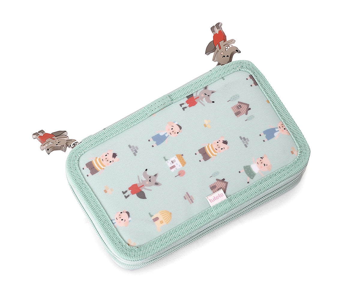 Estojo Plumier Duplo Tutete - The Three Little Pigs