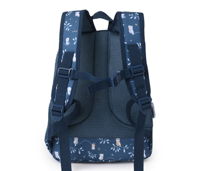 Mochila Média + Porta-chaves Personalizável Tutete - Magical Forest