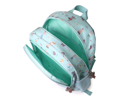 Mochila Média + Porta-chaves Personalizável Tutete - The Three Little Pigs