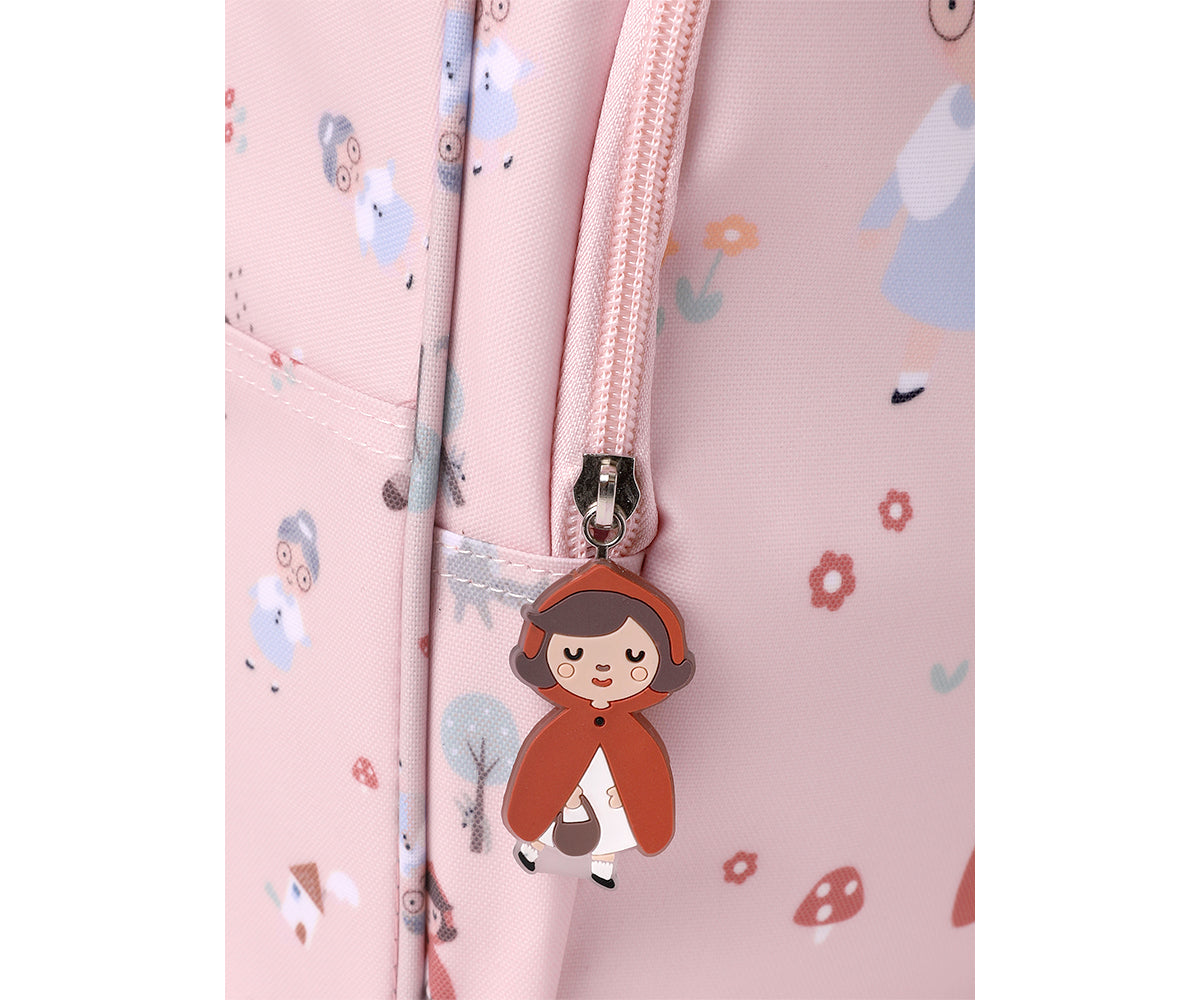 Mochila Média + Porta-chaves Personalizável Tutete - Little Red