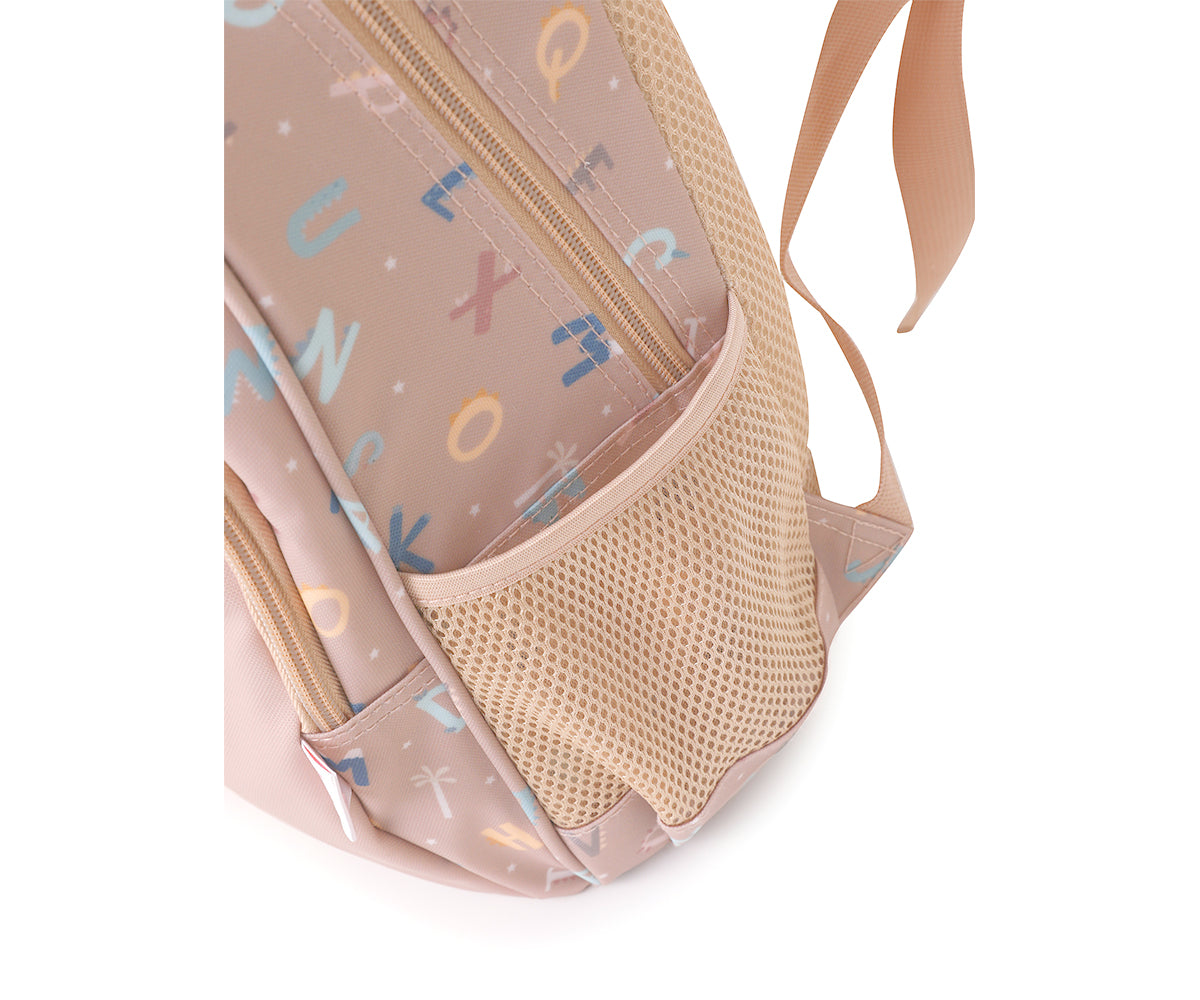 Mochila Média + Porta-chaves Personalizável Tutete - Funny Letters