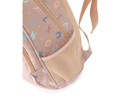 Mochila Média + Porta-chaves Personalizável Tutete - Funny Letters
