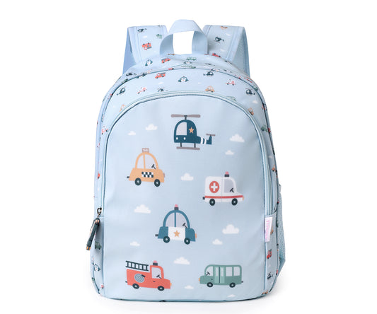 Mochila Média + Porta-chaves Personalizável Tutete - City Cars