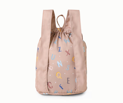 Mochila Pequena Tecido Personalizável Tutete - Funny Letters