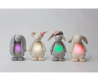Peluche de Luz e Som - Coelho Creme