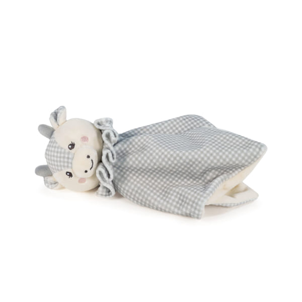 Pasito a Pasito Doudou Vaca - Little Bloom Gris