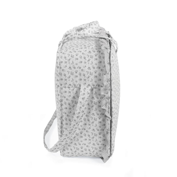 Pasito a Pasito Mala de Maternidade - Little Bloom Flowers Gris