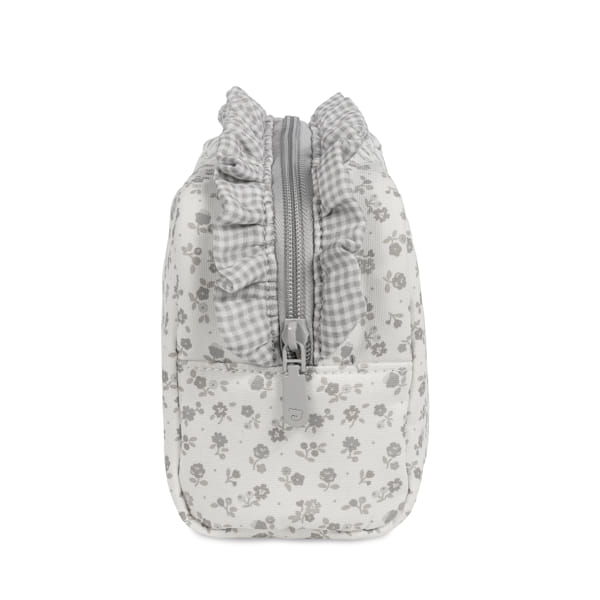 Pasito a Pasito Necessaire - Little Bloom Flowers Gris