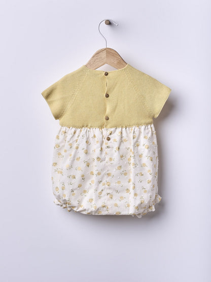 Fofo de manga curta decorado com limões - SUMMER IN THE VILLAGE