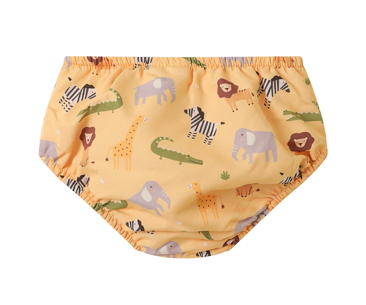 Cueca Fralda Monnëka Wild Animals