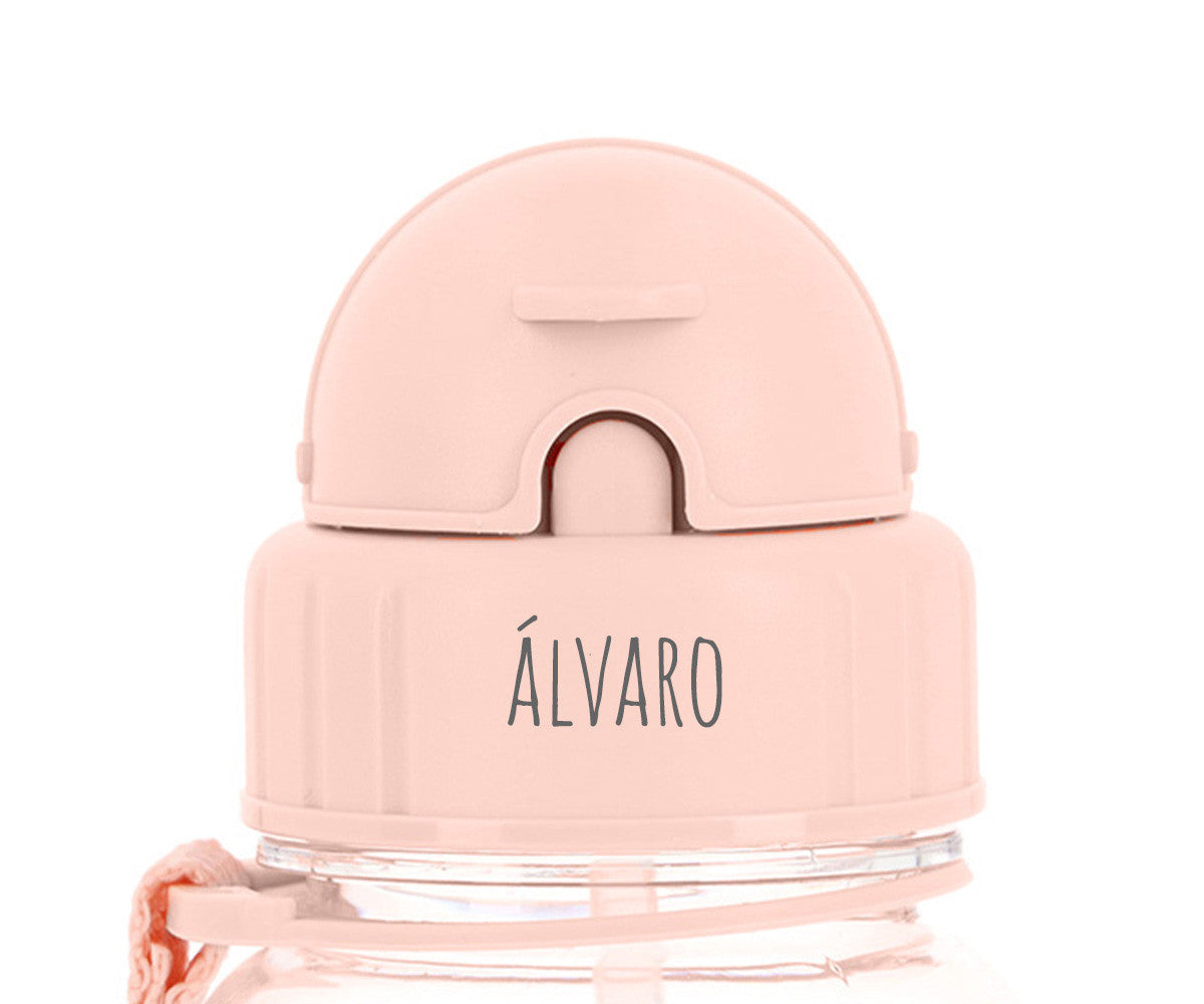 Tampa Garrafa Plástico 500ml Personalizável Tutete - Mouse Fairies