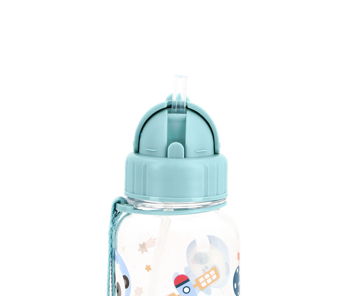 Garrafa Plástico 500ml Tutete - Pandas In Space