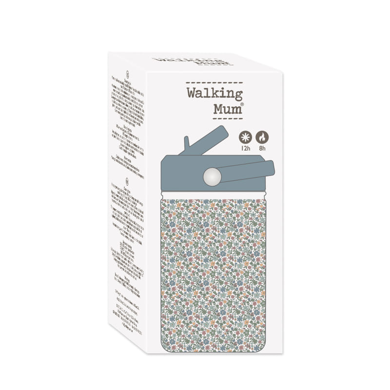 Walking Mum Garrafa Térmica de 350ml - Summer Flowers