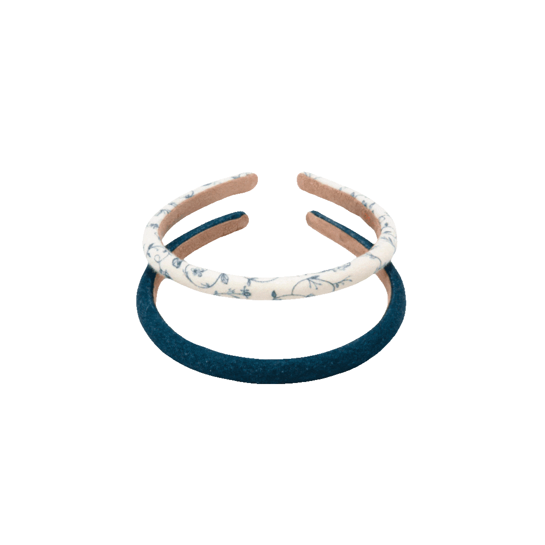 Conjunto de 2 Bandolete Retro Padrão