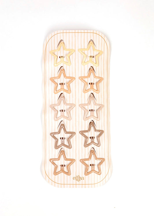 Ganchos Glitter Starlight Hair Clips - Multicolor