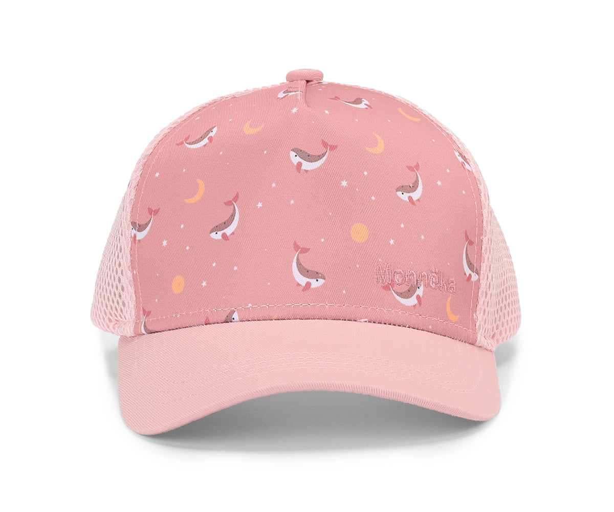 Boné Monnëka Whale Pink