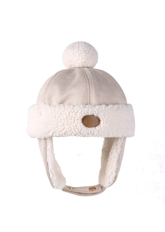 Gorro Aviador - Ivory