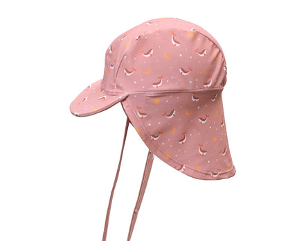 Chapéu de Praia Bebé Monnëka Whale Pink