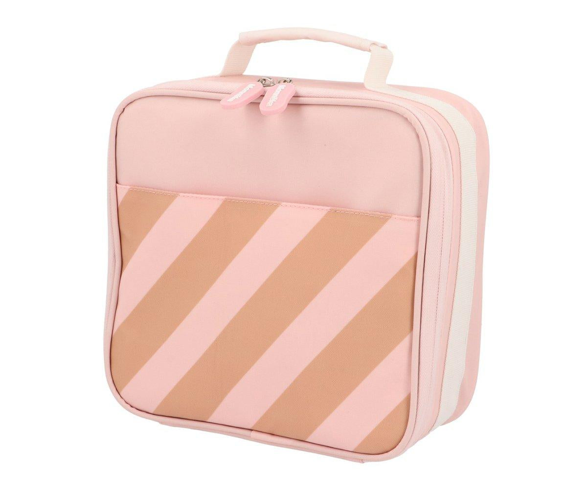 Bolsa Térmica Rígida Personalizável - Stripes Pink