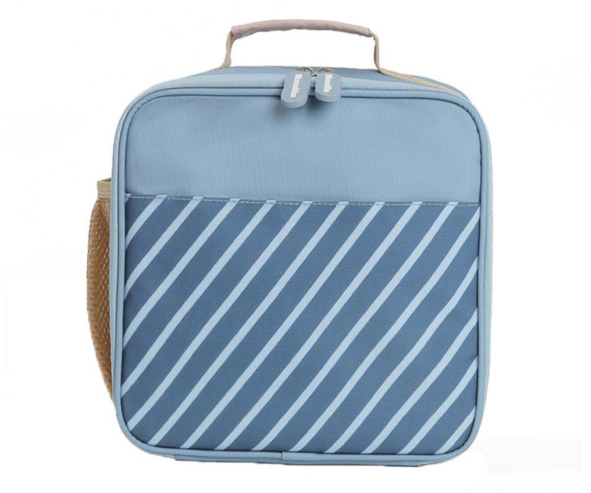 Bolsa Térmica Rígida Stripes Blue