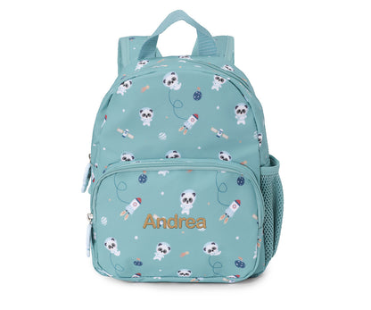 Mochila Infantil Personalizável Tutete - Pandas In Space