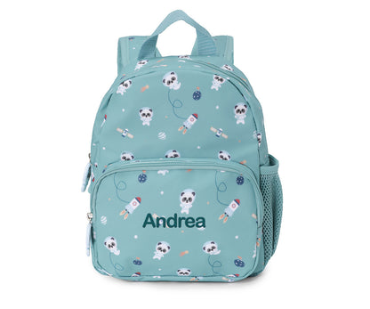 Mochila Infantil Personalizável Tutete - Pandas In Space