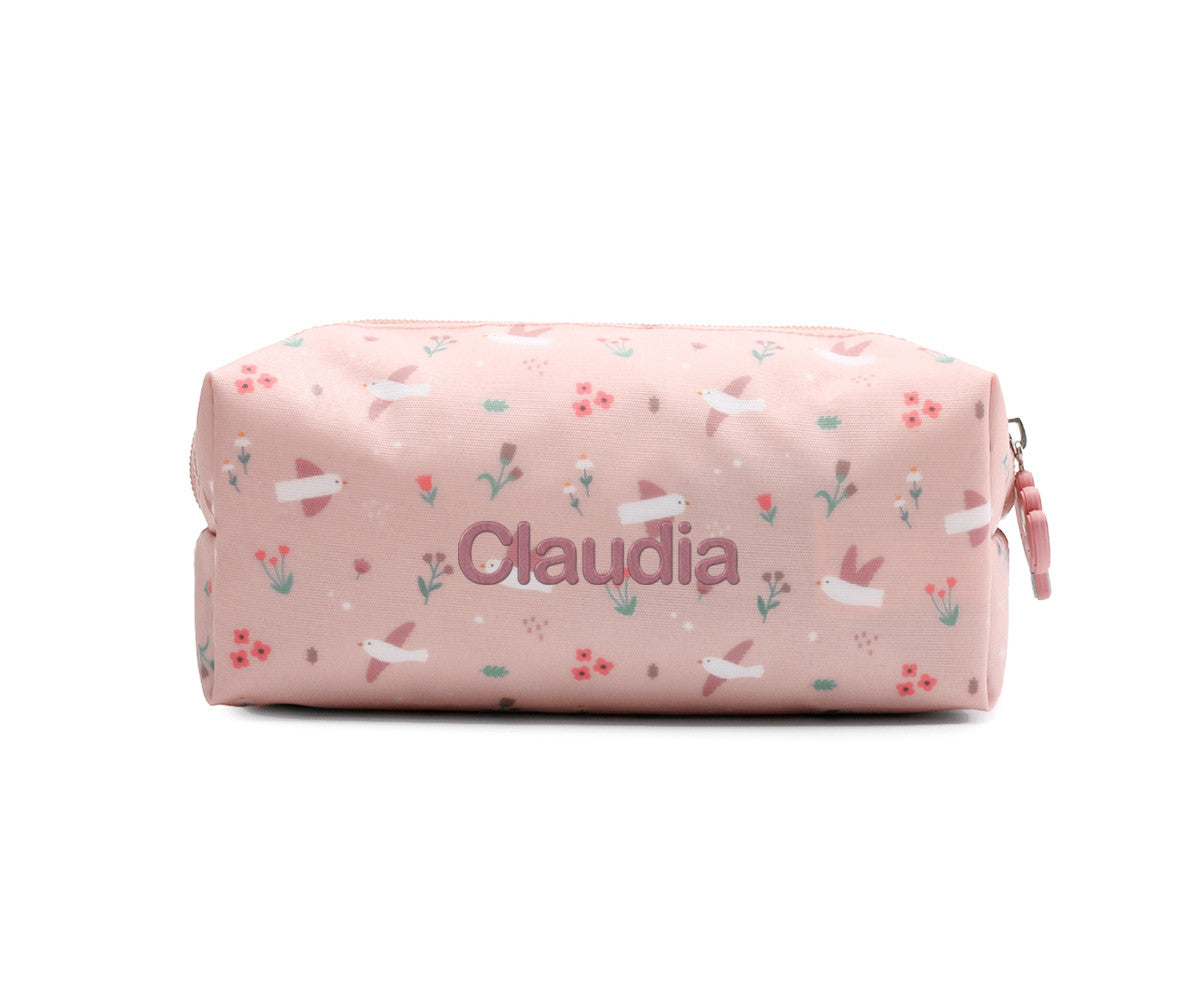 Estojo Escolar Personalizável Tutete - Blossom Birds