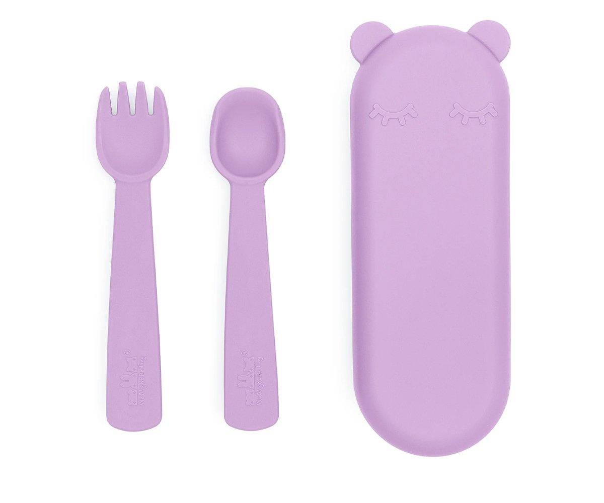 Conjunto de 2 Talheres de Silicone - Lilac