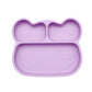 Prato Silicone c/ Ventosa - Lilac