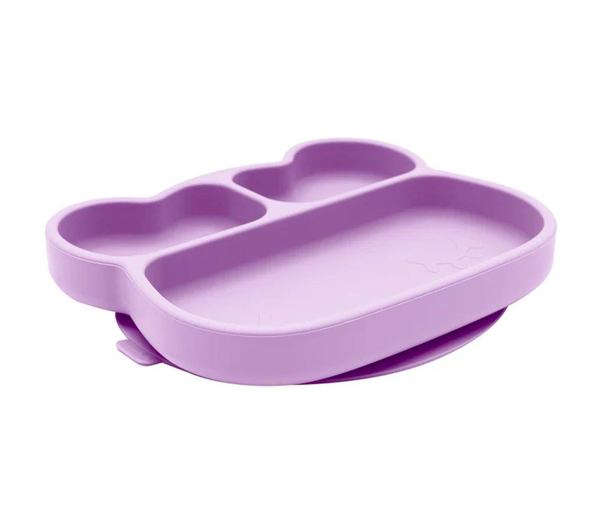 Prato Silicone c/ Ventosa - Lilac